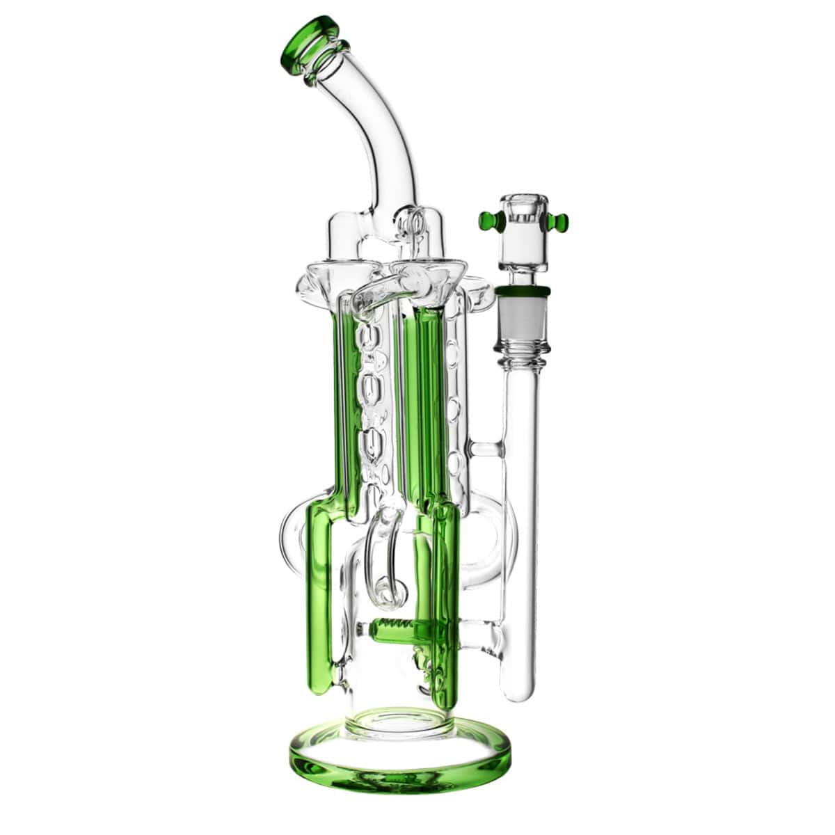 AFG Distribution The "Space Station" Recycler Water Bong with Inline Perc